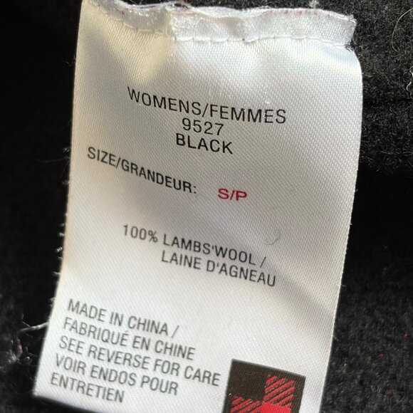 Woolrich Lambswool Full Zip Cardigan Sweater (Black) - Size Small - Picture 5 of 7